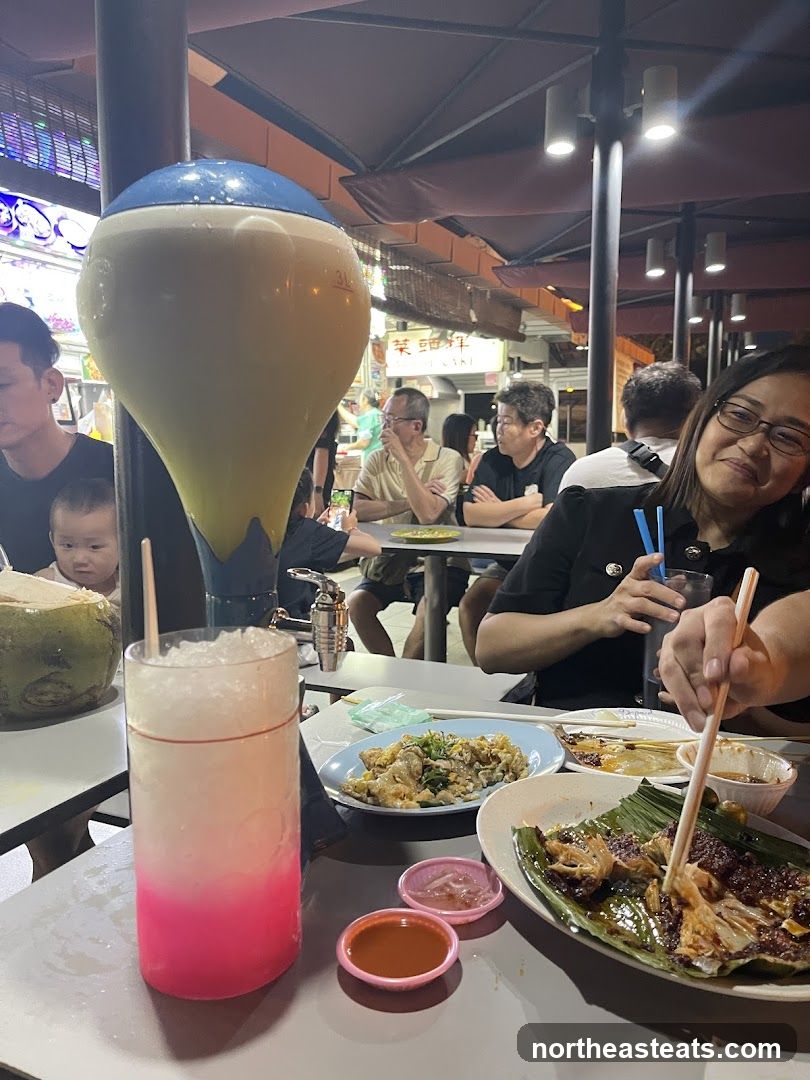 实龙岗美食场