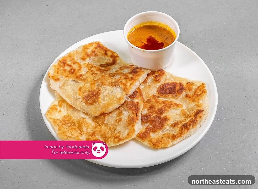 Roti Canai with Curry