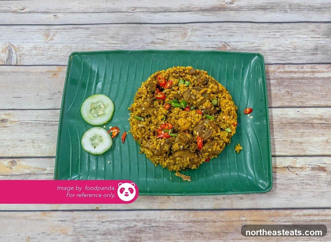 Fried Rice with Meat and Vegetables