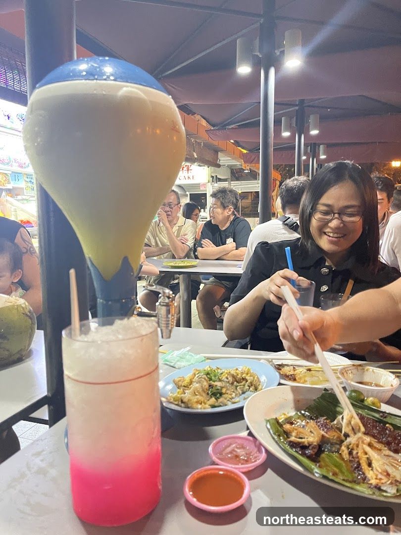 实龙岗美食场