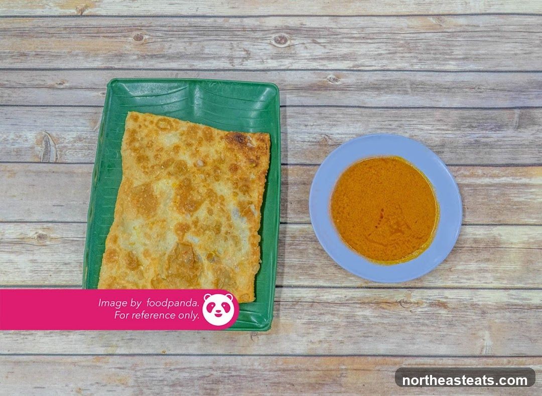Roti Prata with Curry