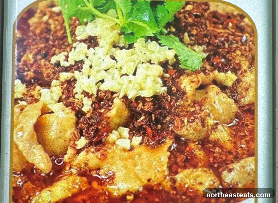 Spicy Dish with Garlic and Cilantro