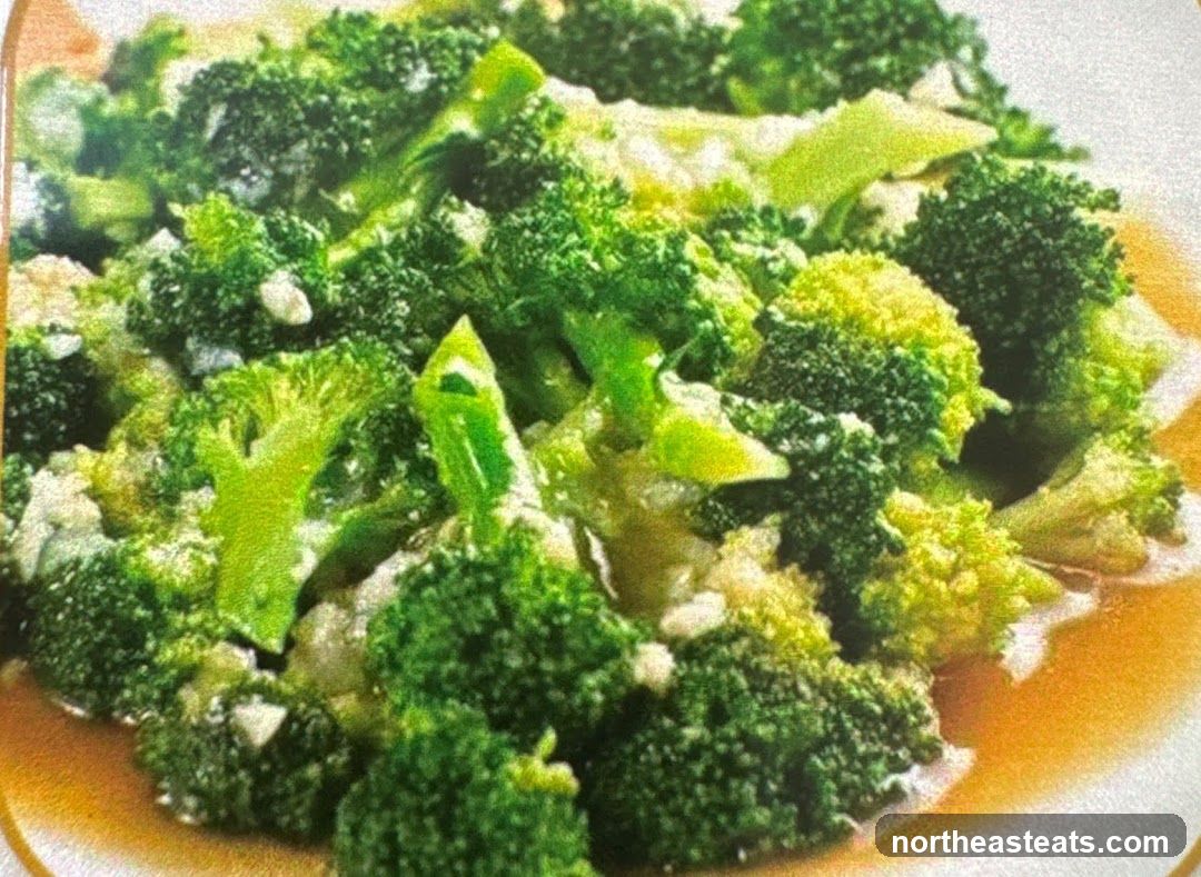 Broccoli with Garlic Sauce