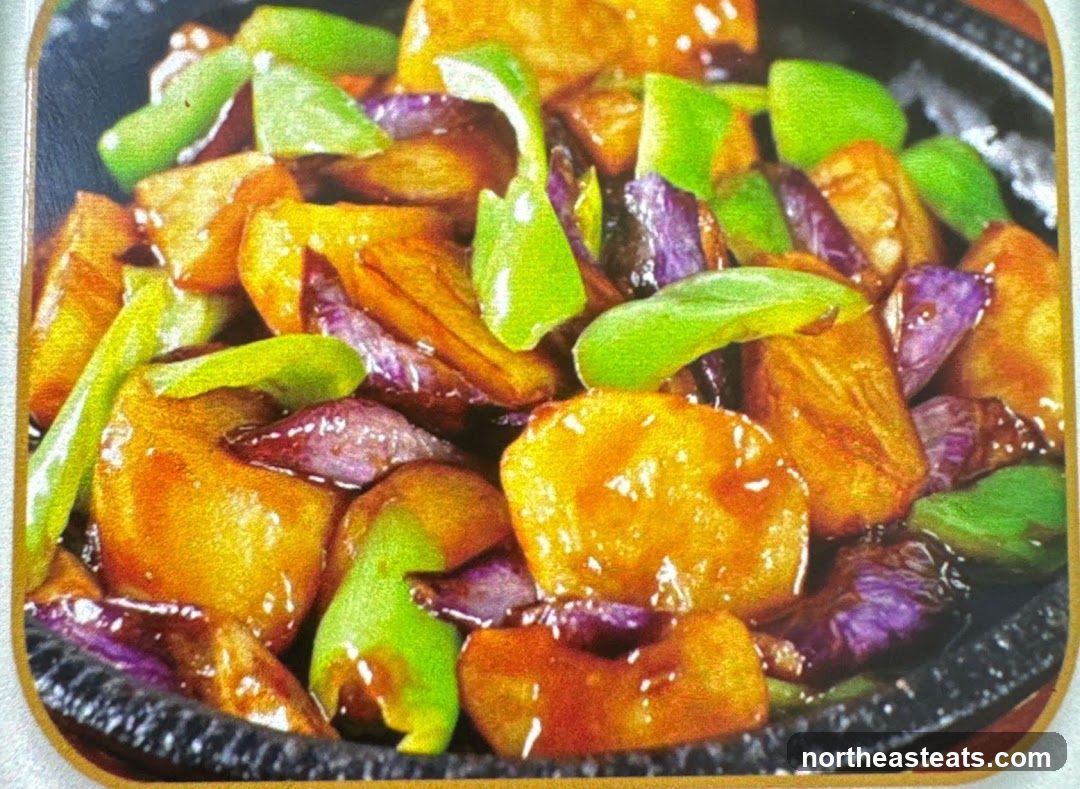 Stir-fried Eggplant with Peppers