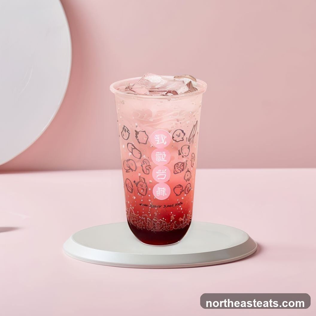 Pink Drink with Ice