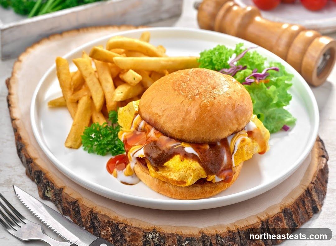 Burger and Fries