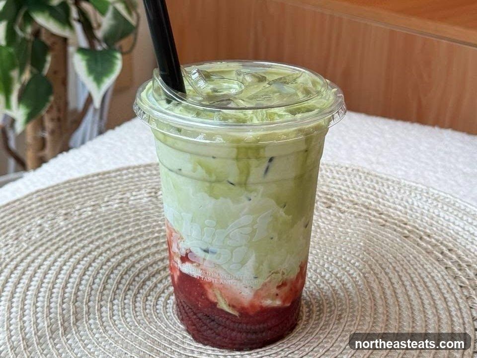 Matcha Strawberry Drink