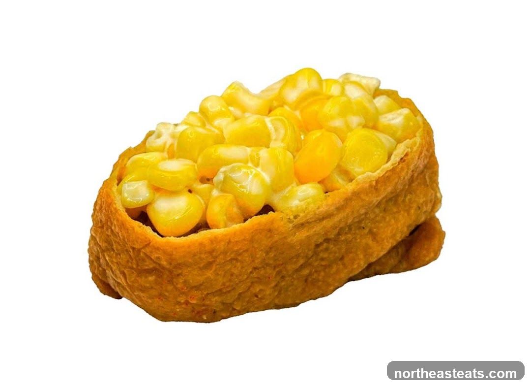 Corn Inari Sushi