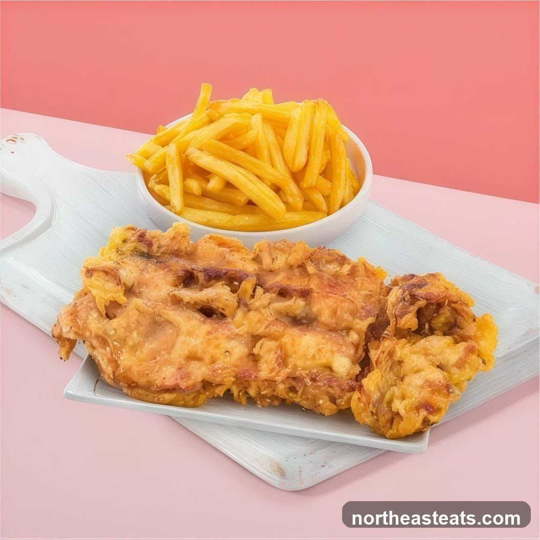 Fried Chicken and Fries