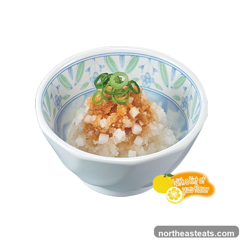 Daikon Radish with Yuzu Flavor