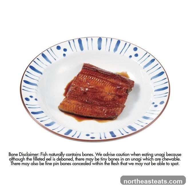 Unagi on a Plate