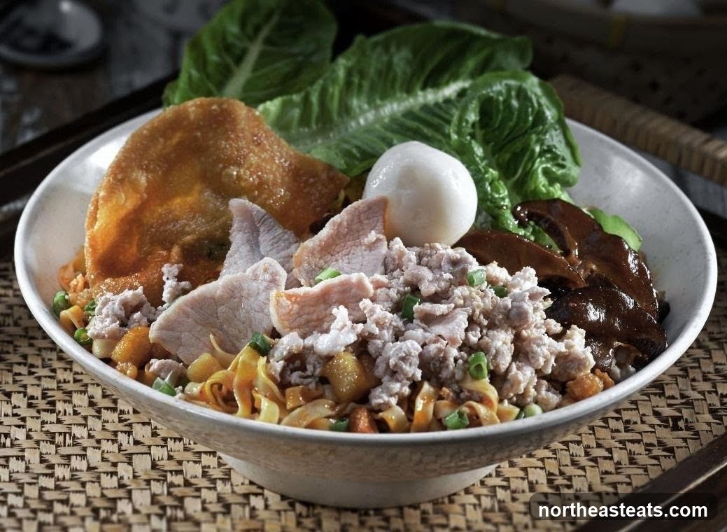 Noodle Dish with Pork and Egg
