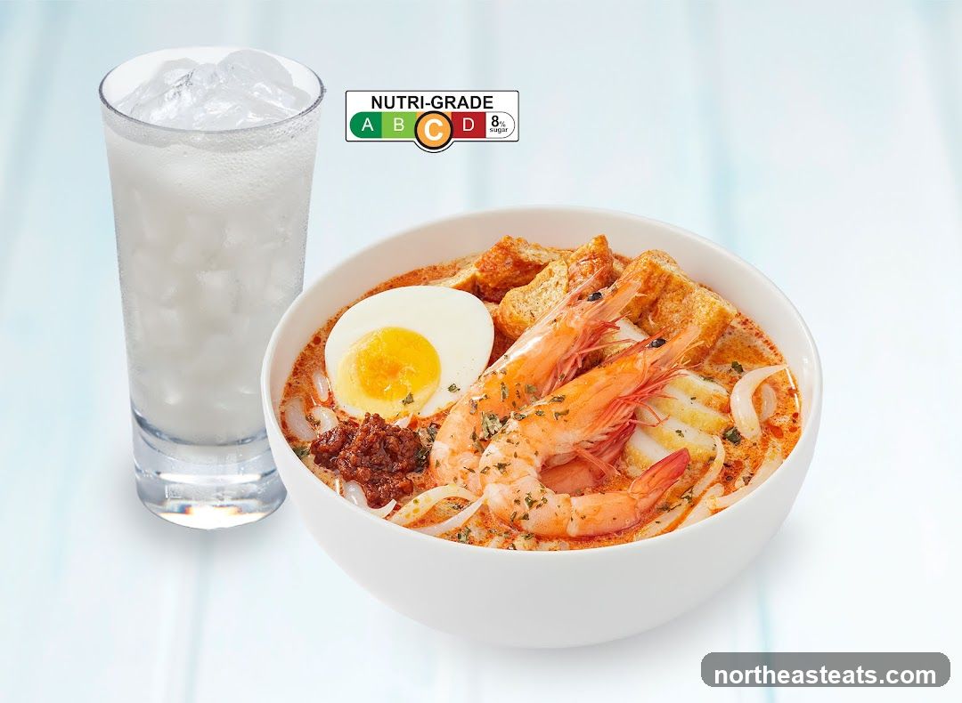 Laksa with a Drink