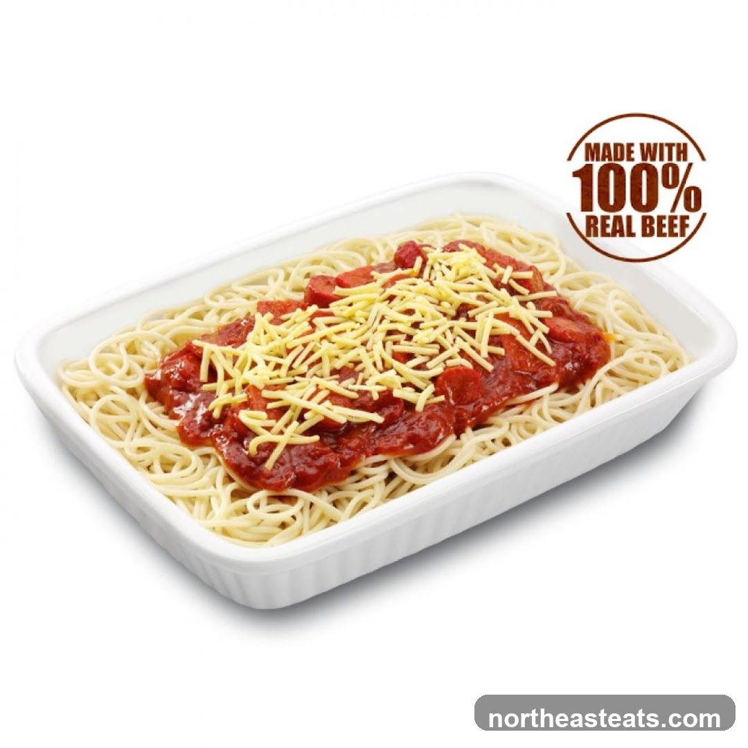 Spaghetti with Meat Sauce and Cheese