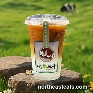 Layered Drink with Branding