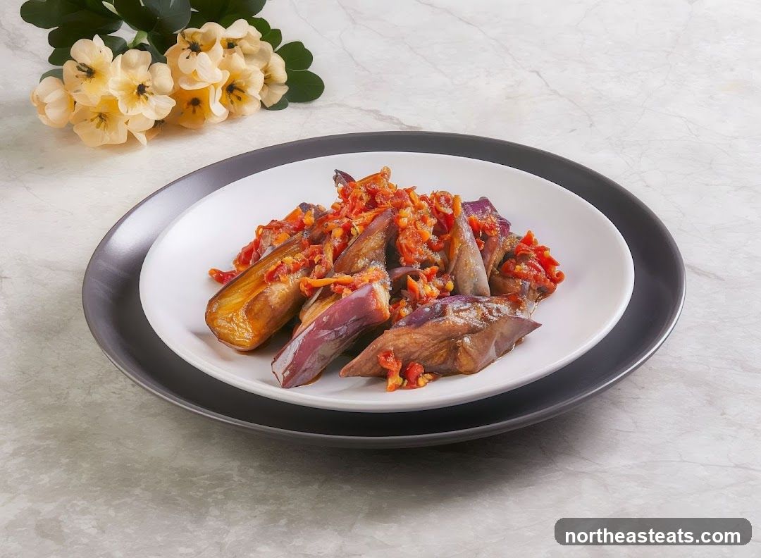 Eggplant with Chili Sauce