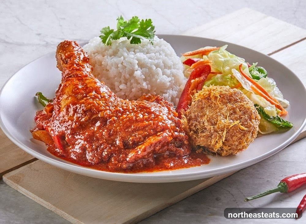 Chicken with Rice and Salad