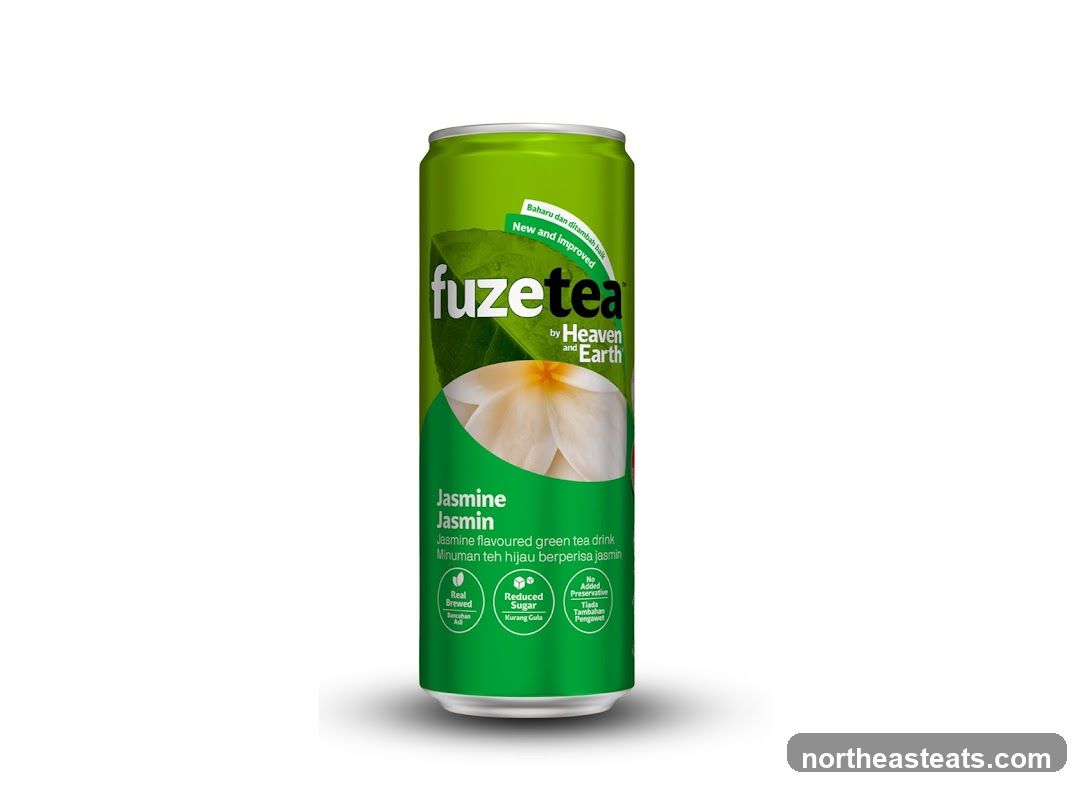 FuzeTea Jasmine Green Tea Can