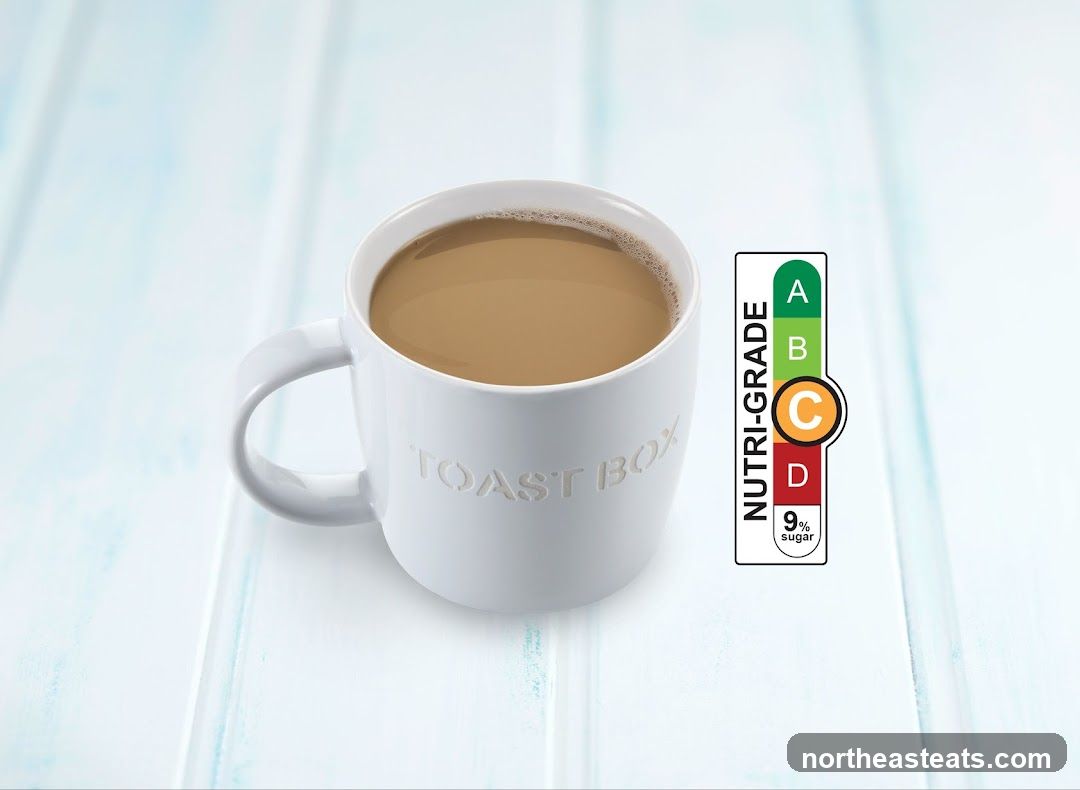 Coffee with Nutri-Grade Label
