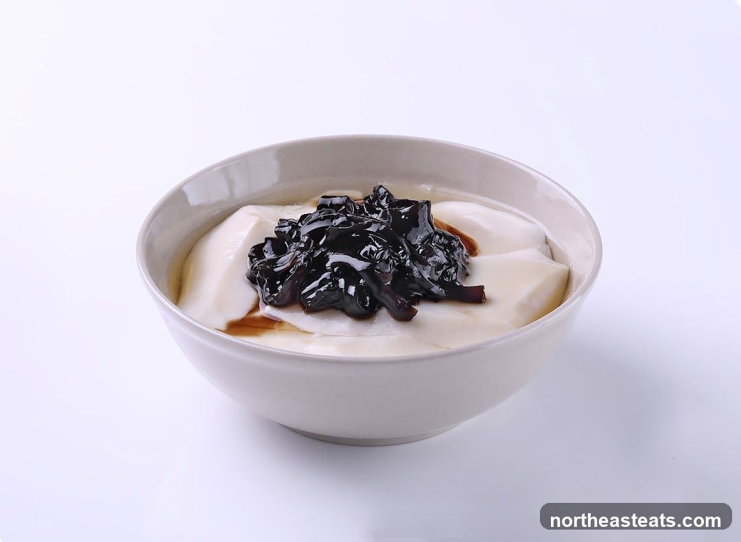 Tofu Pudding with Toppings