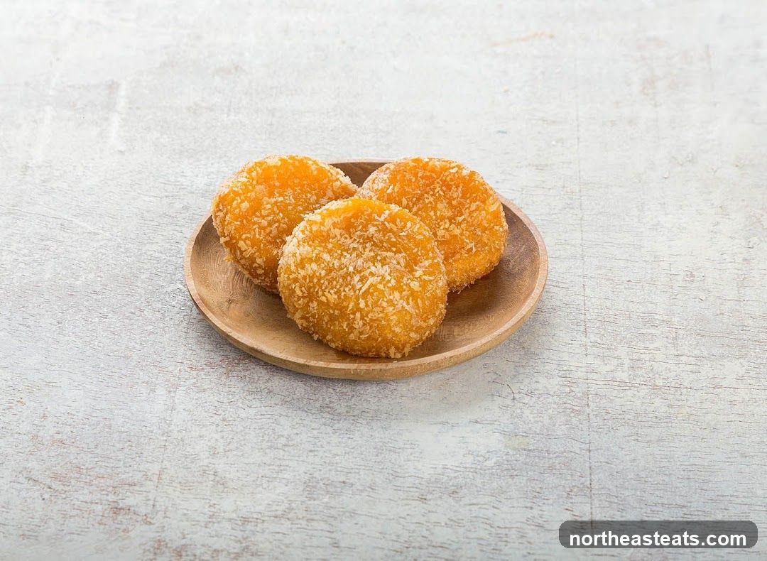 Three breaded patties on a plate
