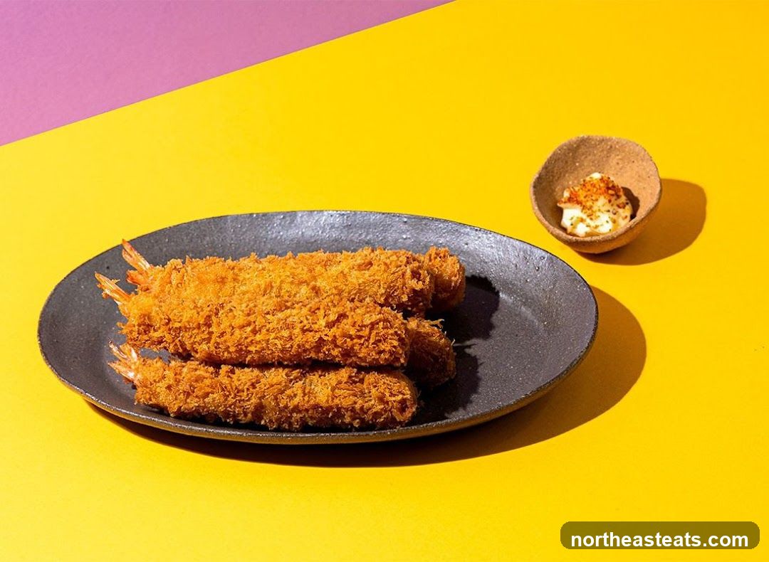 Fried Shrimp with Dip