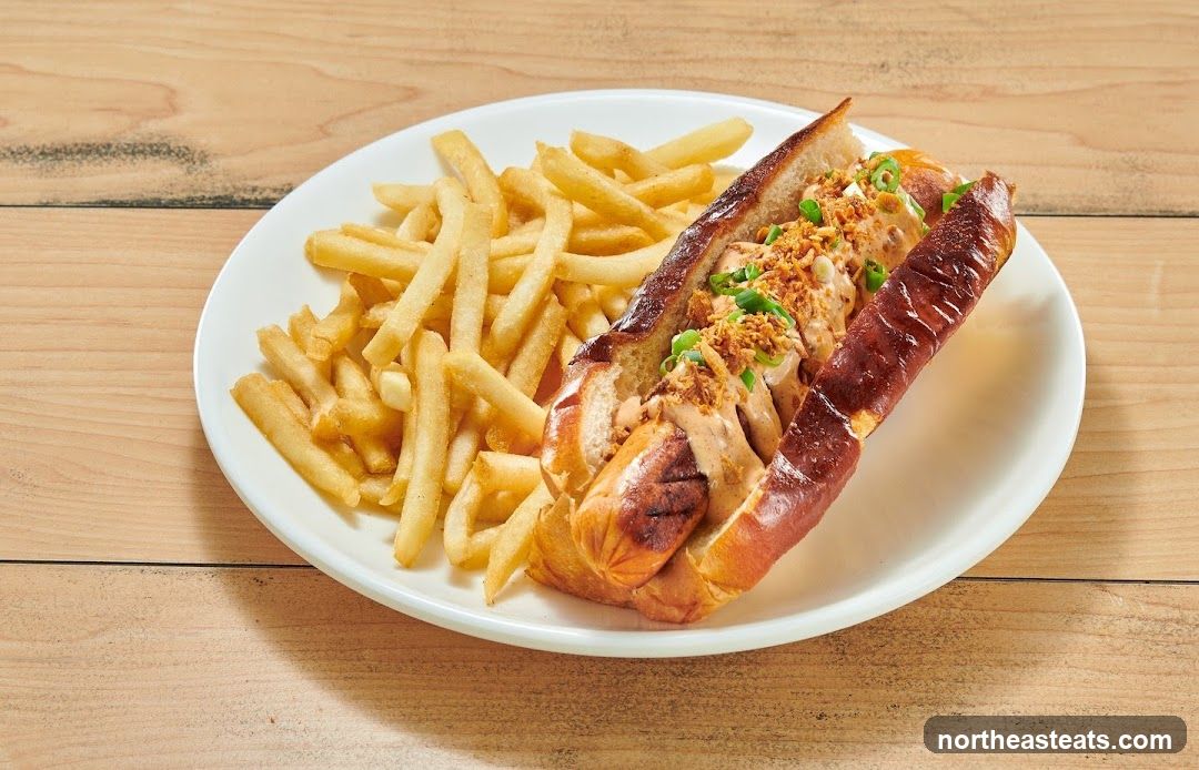 Hot Dog with Fries