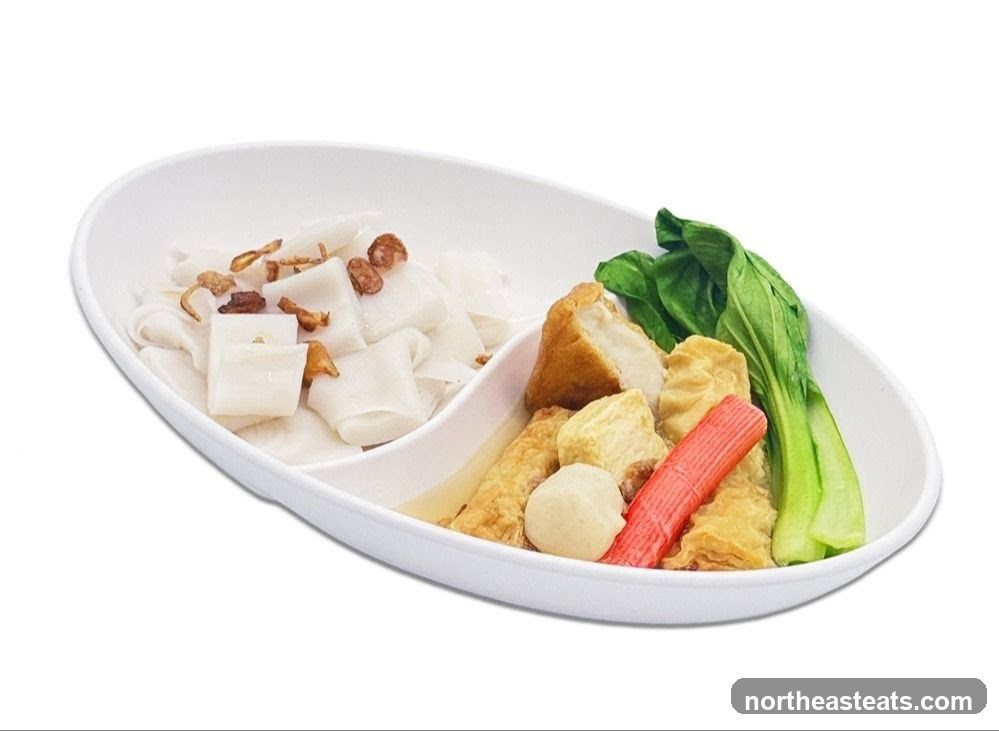 Noodle Dish with Assorted Toppings