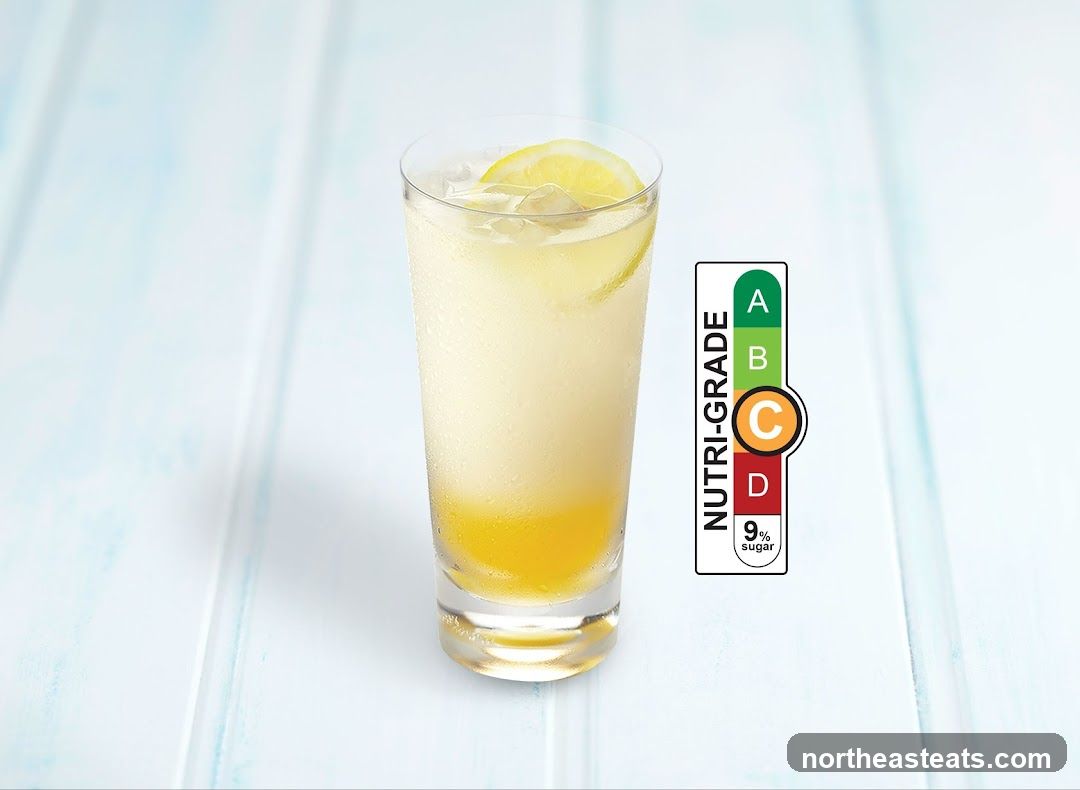 Lemonade with Nutri-Grade Label