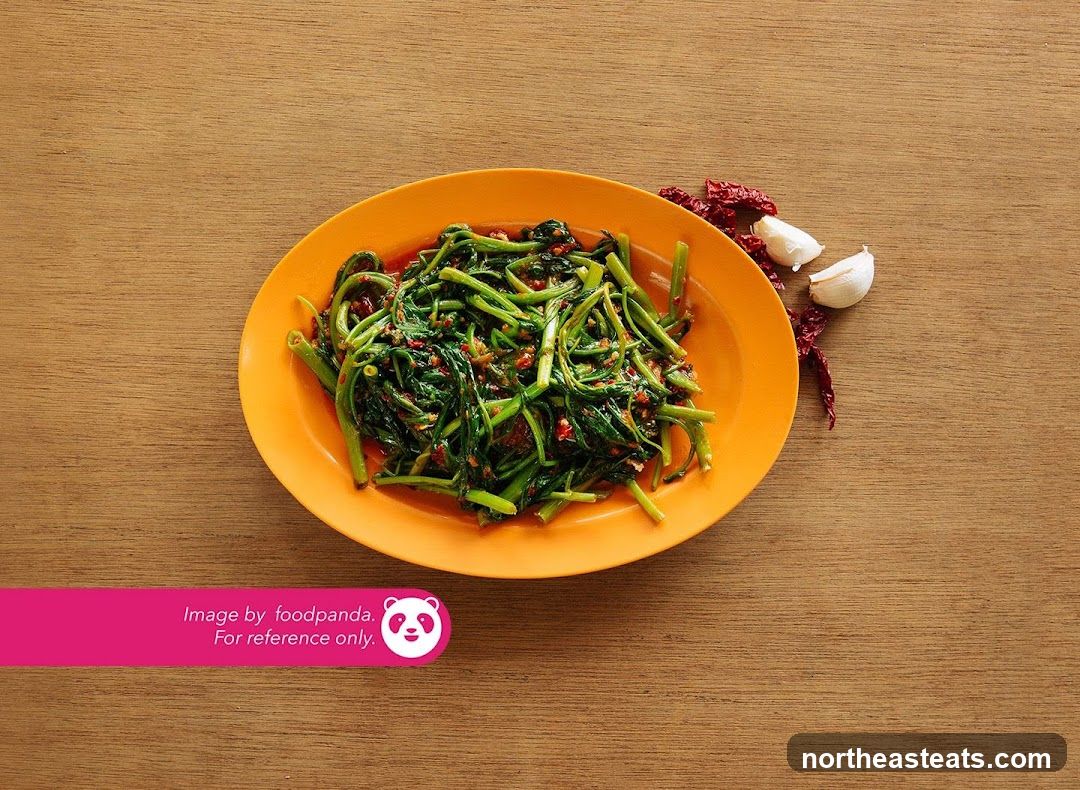 Stir-fried Water Spinach