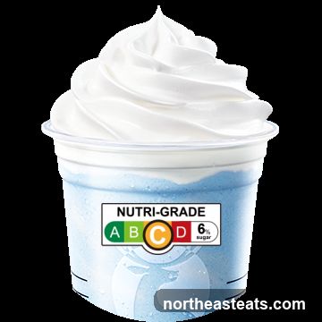 Whipped dessert with Nutri-Grade label
