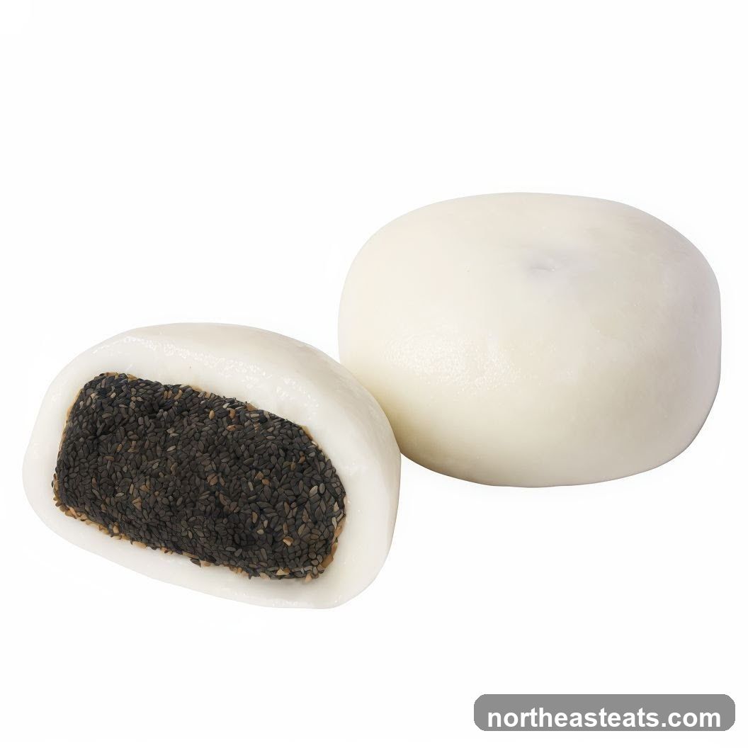 Black Sesame Mochi