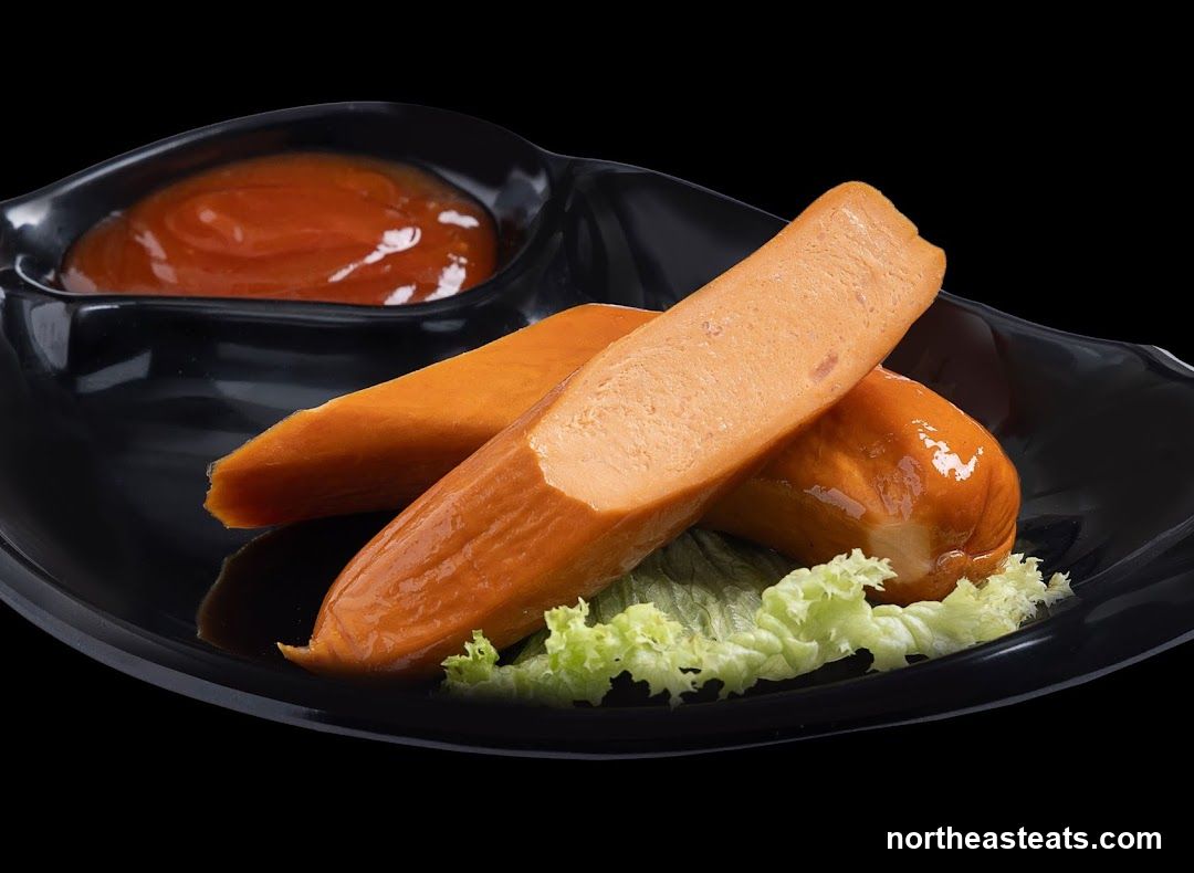Sausages with Ketchup