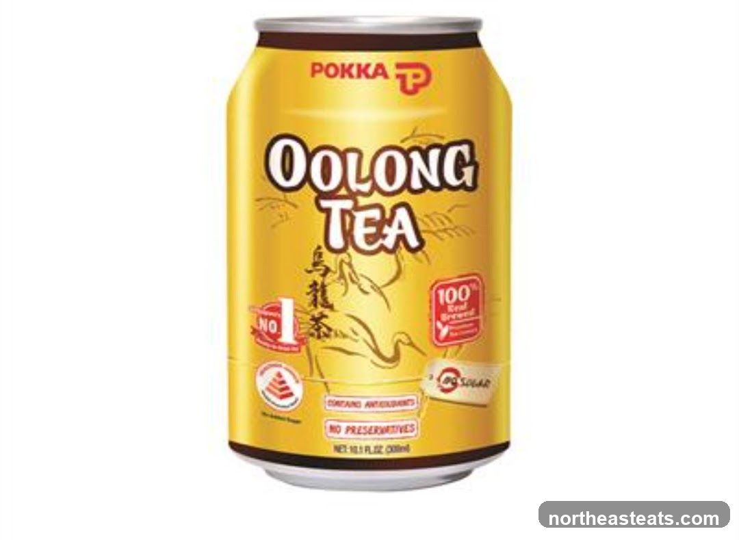 Pokka Oolong Tea Can