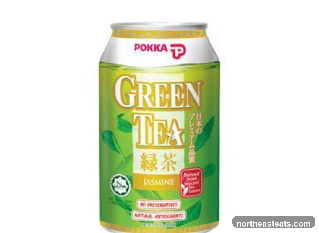 Pokka Green Tea Can