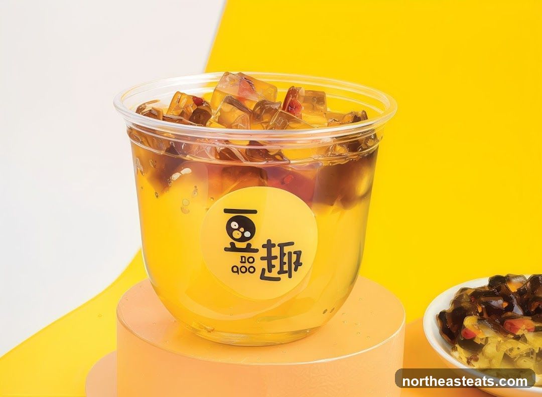 Dessert Drink with Jelly