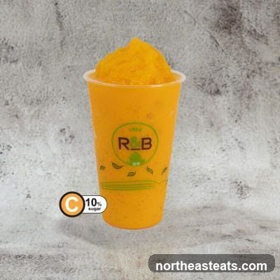 Orange Slushy Drink