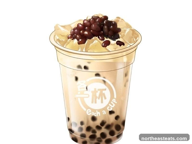 Bubble Tea with Red Beans