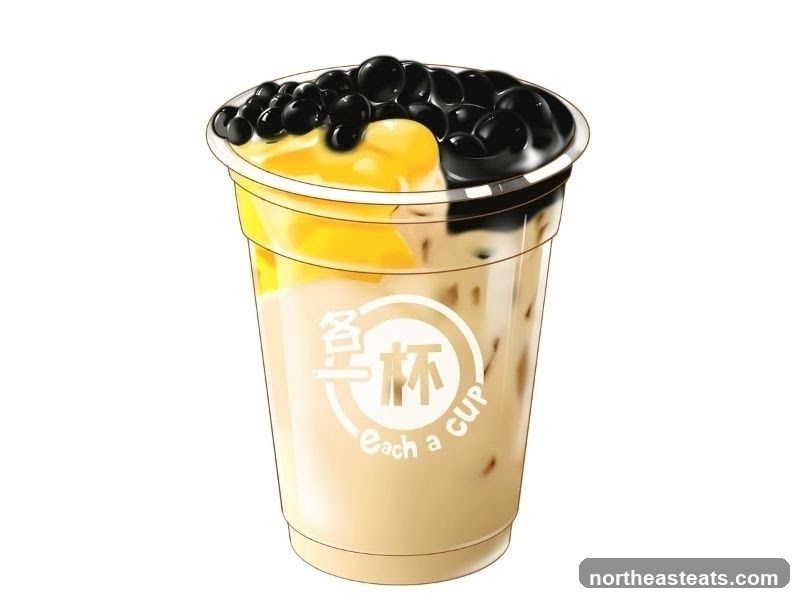 Mango Boba Drink