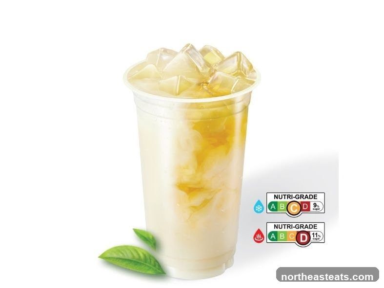 Iced Tea with Nutri-Grade Labels