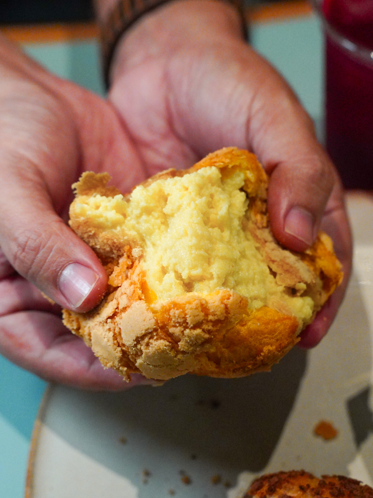 Kaya custard choux au craquelin exclusive at Chin Mee Chin NEX