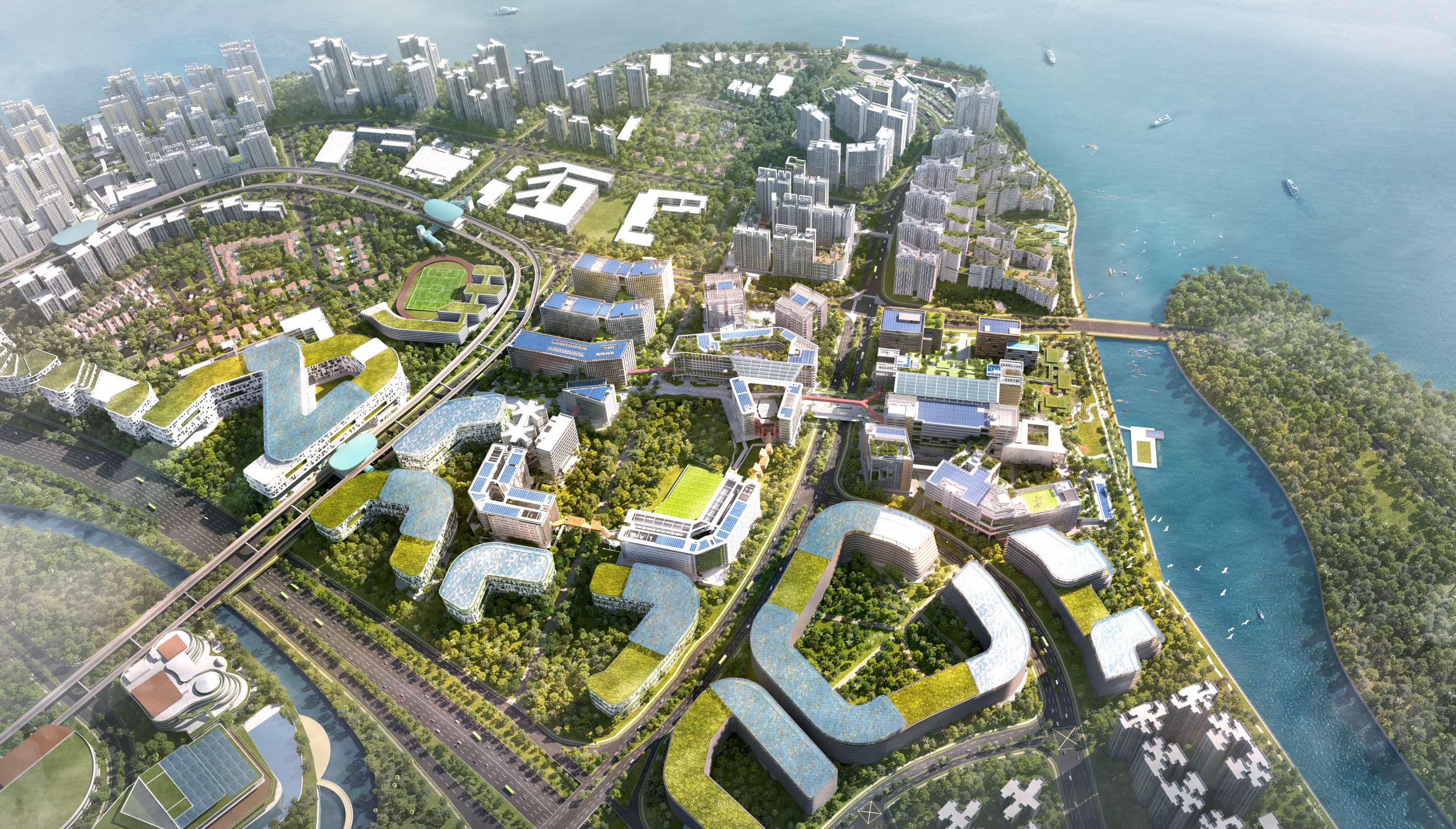 Punggol Digital District: Inside Singapore's First Smart District Now Operational in the North-East