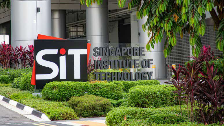 Punggol Digital District community and green spaces with the SIT campus and business park integrated